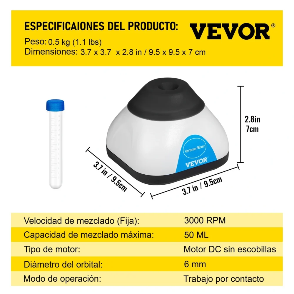 Vortex – Agitador de Vórtice 3000 RPM - Ipsilon Labs